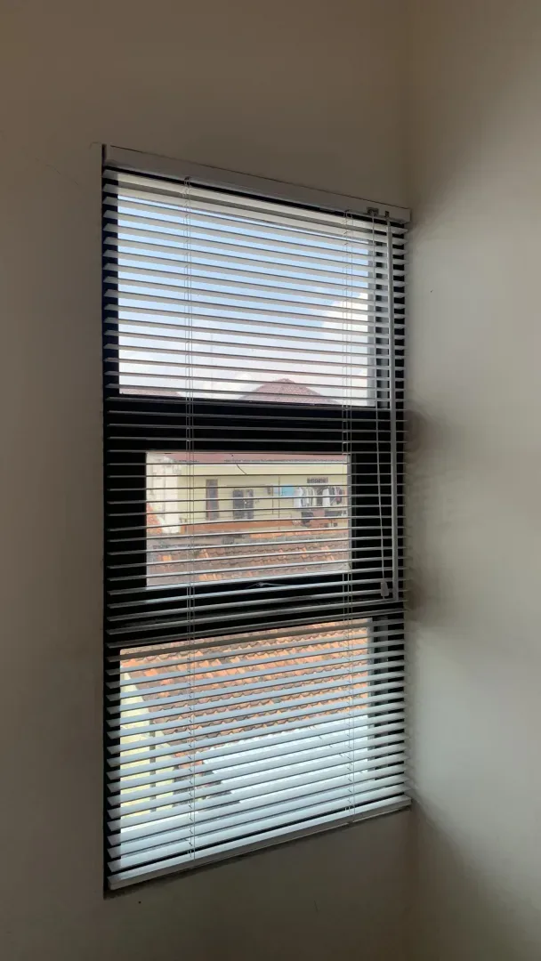 Horizontal blinds solid,perforated,wooden motife #3